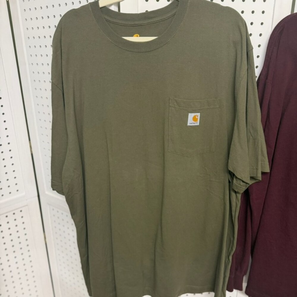 Carhartt Long Short Sleeve T-shirt Bundle Mens XL Loose Original Fit Shirts - Picture 6 of 8